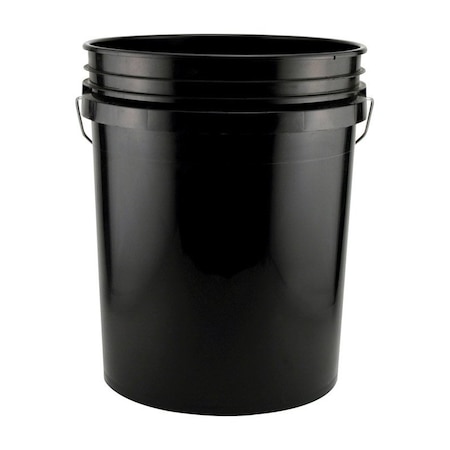 Plastic Pail 5 Gal Blk